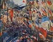 克劳德 莫奈 : Rue Saint-Denis, 30th of June 1878